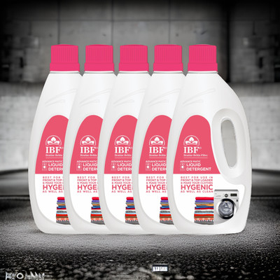 IBF Dynamic Reservoir Models Multi-Fragrance Liquid Detergent(5 x 1 L)