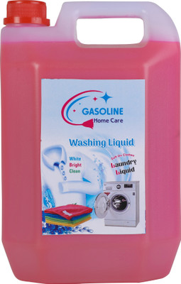 Sukrutis New-Washing machine liquid detergent top load and front load -pink(5 ltr) Multi-Fragrance Liquid Detergent(5 L)