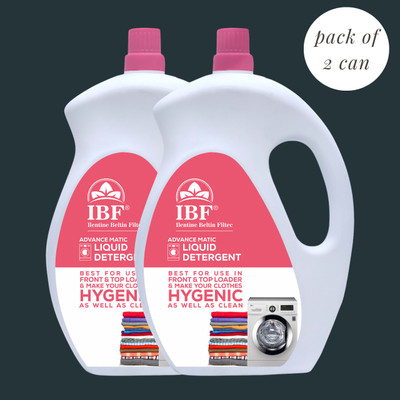 IBF TOP & FRONT LOAD Liquid Detergent Multi-Fragrance Liquid Detergent(2 x 5 L)