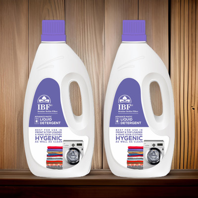 IBF Advanced Stain Removal Multi-Fragrance Liquid Detergent(2 x 1 L)