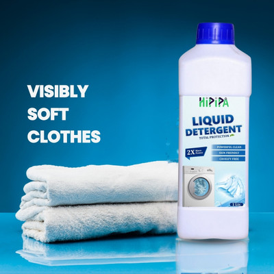Hipipa Top and Front load liquid detergent Lavender Liquid Detergent(1 L)