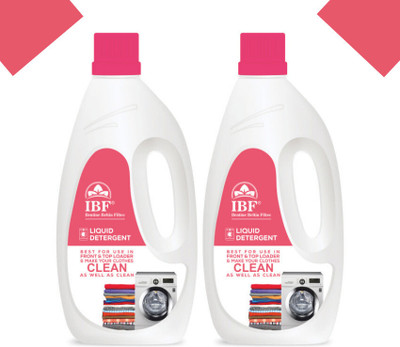 IBF Washing Machine advance Liquid detergent power pack Multi-Fragrance Liquid Detergent(2 x 1 L)