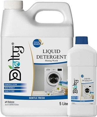 Diolty Liquid Detergent Suitable for top load detergent and front load liquid detergent Classic Liquid Detergent(6 L)