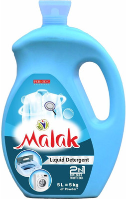 Malak Front Load & Top Load | Bucket & Machine Wash With Added Fabric Conditioner | Blossom Liquid Detergent(5 L)