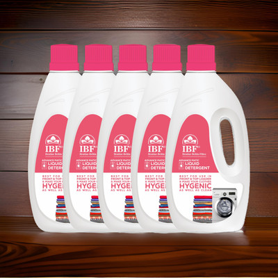 IBF Liquid Tensor Networks Multi-Fragrance Liquid Detergent(5 x 1 L)