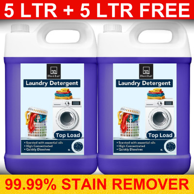 BLISS & BLUSH liquid detergent lavender delight mega clean liquid detergent 10l combo Lavender Liquid Detergent(2 x 5 L)