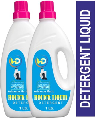holik Washing machine front and top load blue Fresh Liquid Detergent(2 x 1 L)