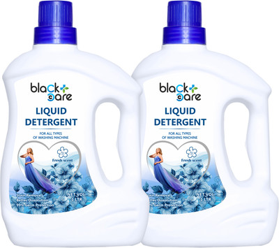 Black Care Aqua Matic Liquid Detergent 2 L | For Top & Front Load Machine | Non-Toxic Multi-Fragrance Liquid Detergent(2 L)
