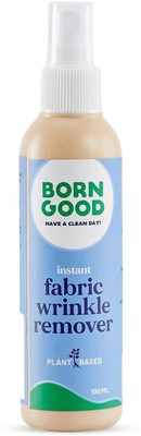 Born Good Plant Based Instant Fabric Wrinkle Remover Liquid Spray 100ml Multi-Fragrance Liquid Detergent(100 ml)