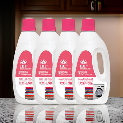 IBF Arrhenius Viscosity Model Multi-Fragrance Liquid Detergent(4 x 1 L)