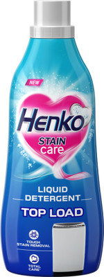 Henko Stain Care Detergent Liquid Top Load Liquid Detergent(1 L)