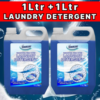 REGLET LUMINESCENCE DETERGENT,EASY CLEANING LIQUID Lavender Liquid Detergent(2 x 1 L)