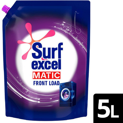 Surf excel Matic Front Load Liquid Detergent Floral Liquid Detergent(5 L)