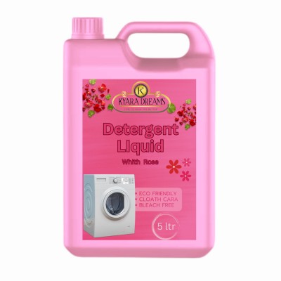 KYARA DREAMS Washing Machine Liquid pink Liquid Detergent Multi-Fragrance Liquid Detergent(5 L)