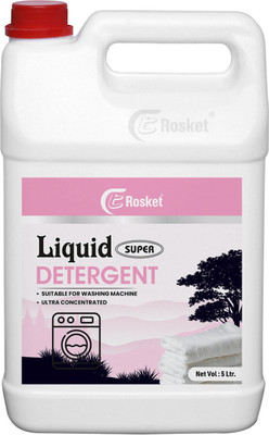 EROSKET All-in-One Liquid Detergent |Deep Clean, Color Protection & Fresh Smell for days Fresh Liquid Detergent(5 L)