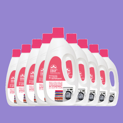 IBF Liquid Detergent Top & Front Load Multi-Fragrance Liquid Detergent(10 x 1 L)