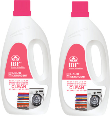 IBF Multi-Load Liquid Detergent – For Top & Front Load Machines Multi-Fragrance Liquid Detergent(2 x 1 L)