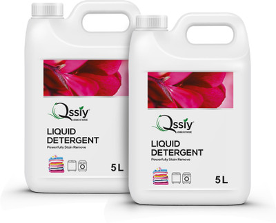 QSSIY Front And Top Load Lily Liquid Detergent(2 x 5000 ml)