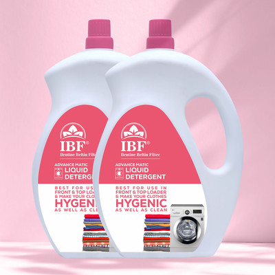 IBF Washing machine liquid Multi-Fragrance Liquid Detergent(2 x 5 L)