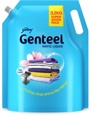 Godrej Genteel Matic Liquid for Top load Fresh Liquid Detergent(3.2 kg)
