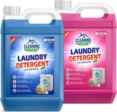 Cleaning house High Quality washing machine Lavender Liquid Detergent(2 x 5 L)