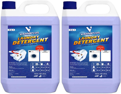 VARNIPLUS PREMIUM TOP &FONT LODA LIQUID DETERGENT 5+5 LTR Lavender Liquid Detergent Multi-Fragrance Liquid Detergent(2 x 5 L)
