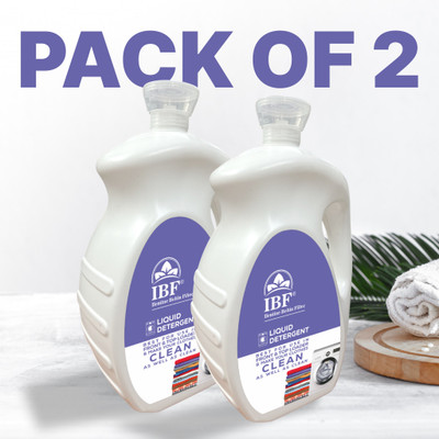 IBF LIQUID FOR WASHING MACHINE Multi-Fragrance Liquid Detergent(2 x 5 L)