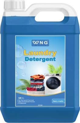 WNG Liquid for Washing machine | Suitable for handwash Aqua Liquid Detergent(5 L)