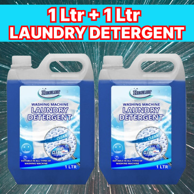 REGLET FAST AND SIMPLE CLEANING DETERGENT Lavender Liquid Detergent(2 x 1 L)