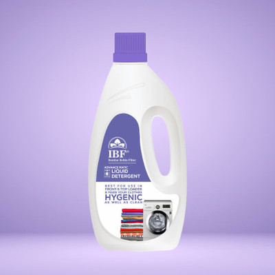 IBF Washing Machine Top Load & Front Load Liquid Multi-Fragrance Liquid Detergent(1 L)