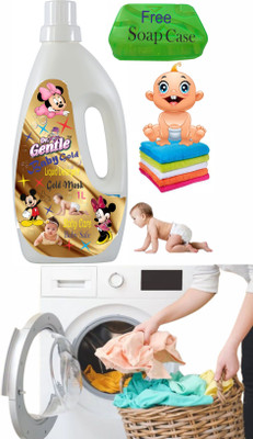 DOCTORGENTLE Baby Liquid Laundry Detergent Refill Pack-01 Multi-Fragrance Liquid Detergent Lavender Liquid Detergent(1000 ml)