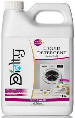 Diolty Liquid Detergent Suitable for top load detergent and front load liquid detergent Lily Liquid Detergent(5000 ml)