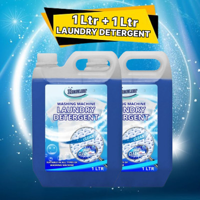 REGLET Invigorate Your Laundry with Powerful Cleaning. Action | Lavender Liquid Detergent(2 x 1 L)