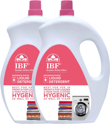 IBF Washing Machine Liquid Detergent Value Pack - Multi-Fragrance Liquid Detergent(2 x 1 L)
