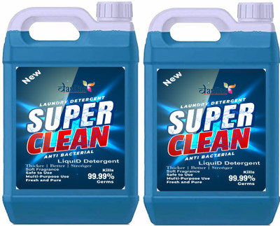 dasras 10L premium quality, For Front and Top Load Washing Machine Liquid Detergent Fresh Liquid Detergent(2 x 0 kg)