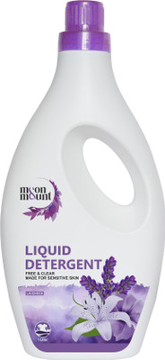 Moon and Mount Laundry For Fabric Care and Stain Remove Lavender Liquid Detergent(1 L)