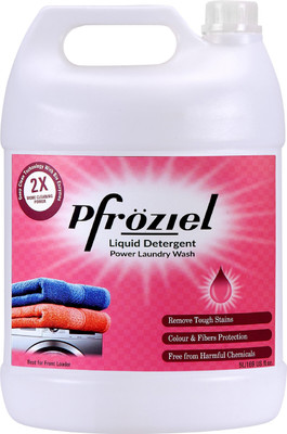 Pfroziel liquid detergent I Plant powered I Remove tough stains I Fresh Liquid Detergent(5 L)