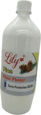 LILY PLUS Organic White Phenyl Pine Concentrate, Floor Surface Cleaner for Hospitals Multi-Fragrance Liquid Detergent(1000 ml)