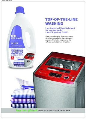 IFB Liquid Detergent Top Load Multi-Fragrance Multi-Fragrance Liquid Detergent(10 x 1 L)