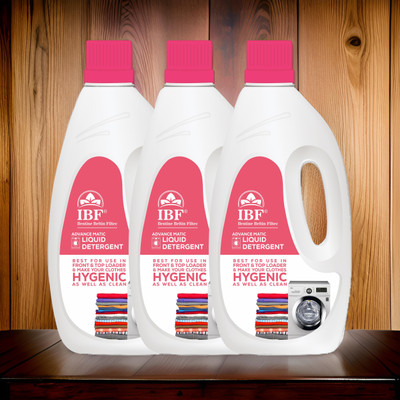 IBF Liquid AI Systems Multi-Fragrance Liquid Detergent(3 x 1 L)