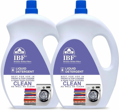 IBF Machine Wash Liquid Detergent – 5 Litre Can | For All Machine Types Multi-Fragrance Liquid Detergent(2 x 5 L)