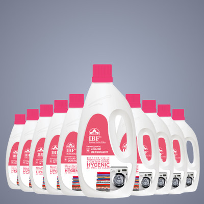 IBF TOP AND FRONT LOAD Fresh Liquid Detergent(10 x 1 L)