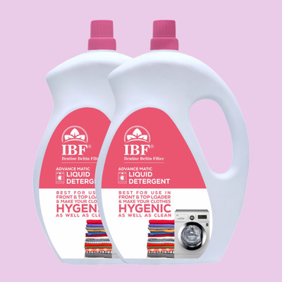 IBF Front load & Top Load machine liquid detergend Multi-Fragrance Liquid Detergent(2 x 5 L)