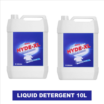 WNG Laundry Liquid for Fabric Care| Suitable for Top-Load and Front Load Machine Aqua Liquid Detergent(10 L)