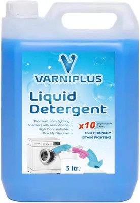 Varaniplus PREMIUM LIQUID DETERGENT TOP &FONT LOAD 5 +5 LITER Lavender Liquid Detergent(1000 ml)