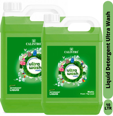 Calintro Premium Ultra Wash Top load & Front Load machine liquid detergent.. Neem Liquid Detergent(2 x 5000 ml)