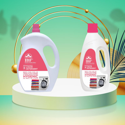 IBF Washing Machine advance Liquid Detergent Multi-Fragrance Liquid Detergent(2 x 3 L)