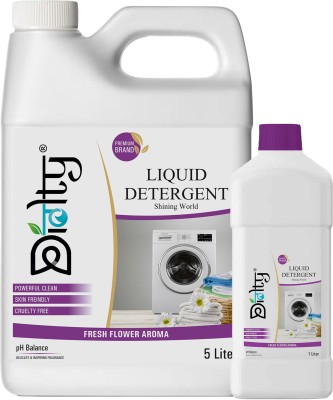 Diolty Gentle Wash Front & Top Load Fabric Lavender Liquid Detergent(2 x 2.5 L)