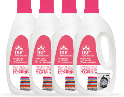 IBF Washing machine liquid Multi-Fragrance Liquid Detergent(4 x 1 L)