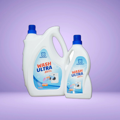 AQUAHOST detergent Top & Front load Pack of 1 Can Aqua Liquid Detergent(5 L)
